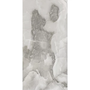 Керамогранит Seratonia Glossy Polano Grey Onyx серый оникс 120х60 см