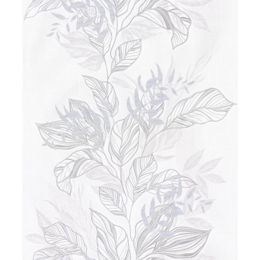 Обои виниловые Palitra Home Ficus HomeColor серые HC11052-14 0,53х10,05 м