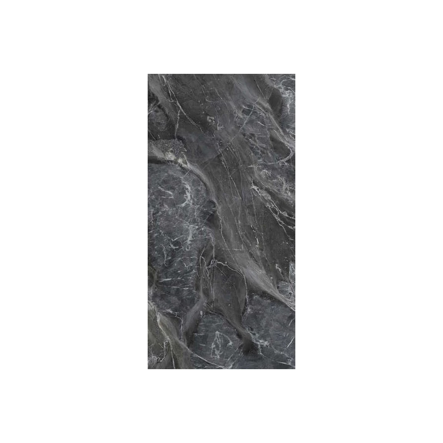 Керамогранит Concor Porcelain Galaxy Black High Glossy глянцевый черный 230052 120х60 см