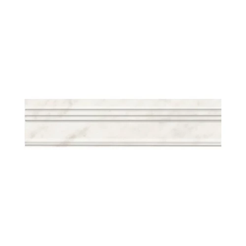 Бордюр Kerama Marazzi Ретиро белый багет BLB040 20*5 см