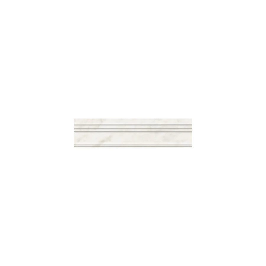 Бордюр Kerama Marazzi Ретиро белый багет BLB040 20*5 см