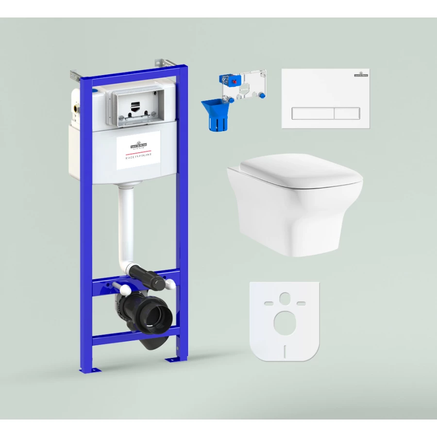 Комплект 7 в 1 Lavinia Boho Relfix Bristol Rimless 87040109 (состоит из 3305101R, 33290500, 38010010, 3805001W, 38040010)