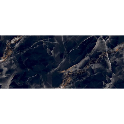 Керамогранит Neodom Titanium Black Paradise Polished черный N80005 280х120 см