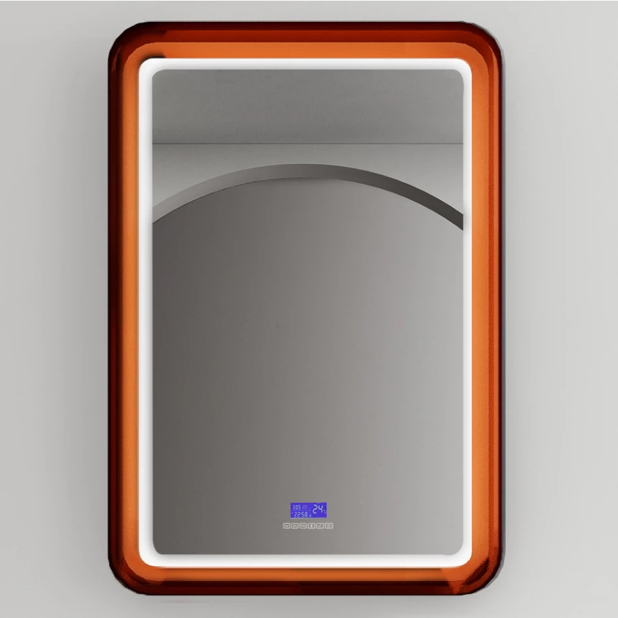 Зеркало для ванной Abber Kristall с подсветкой AT6701Opal 55х80 см