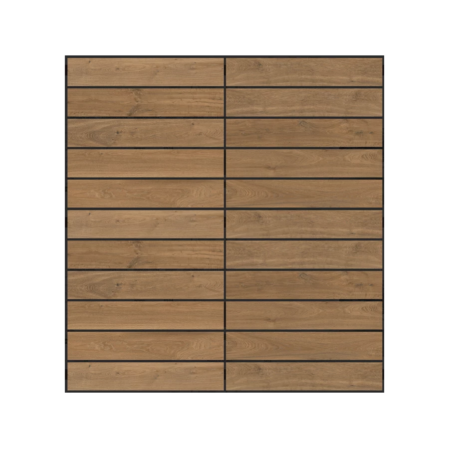 Керамогранит Neodom Wood collection Oxford Brown 172-1-6 120x20 см