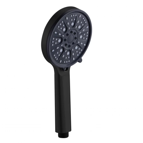 Лейка ручная Fashun душевая круглая черный A019-7