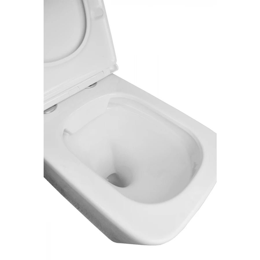 Унитаз напольный Azario Teramo быстросъемное сиденье микролифт AZ-003D-NR 60х35.5х41 см