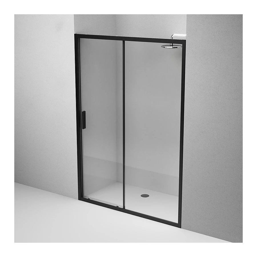 Дверь душевая в нишу Am Pm Gem раздвижная W90G-140-1-195BT 140x195 см