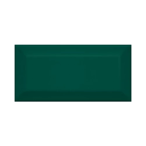 Плитка настенная Kerama Marazzi Клемансо зеленый грань 16058 7,4х15 см
