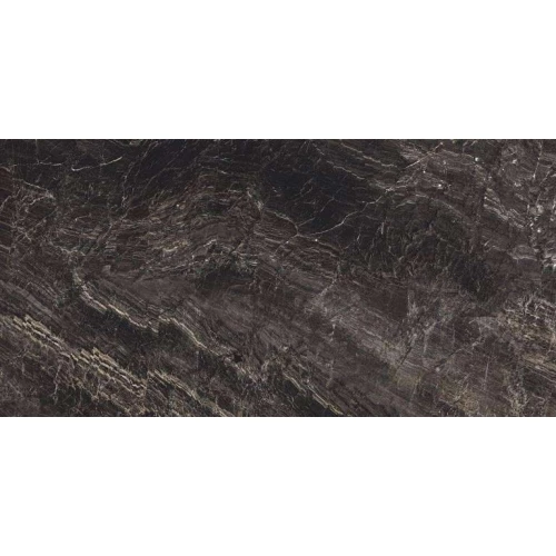 Керамогранит Cristacer Elektra Black матовый черный 120х60 см