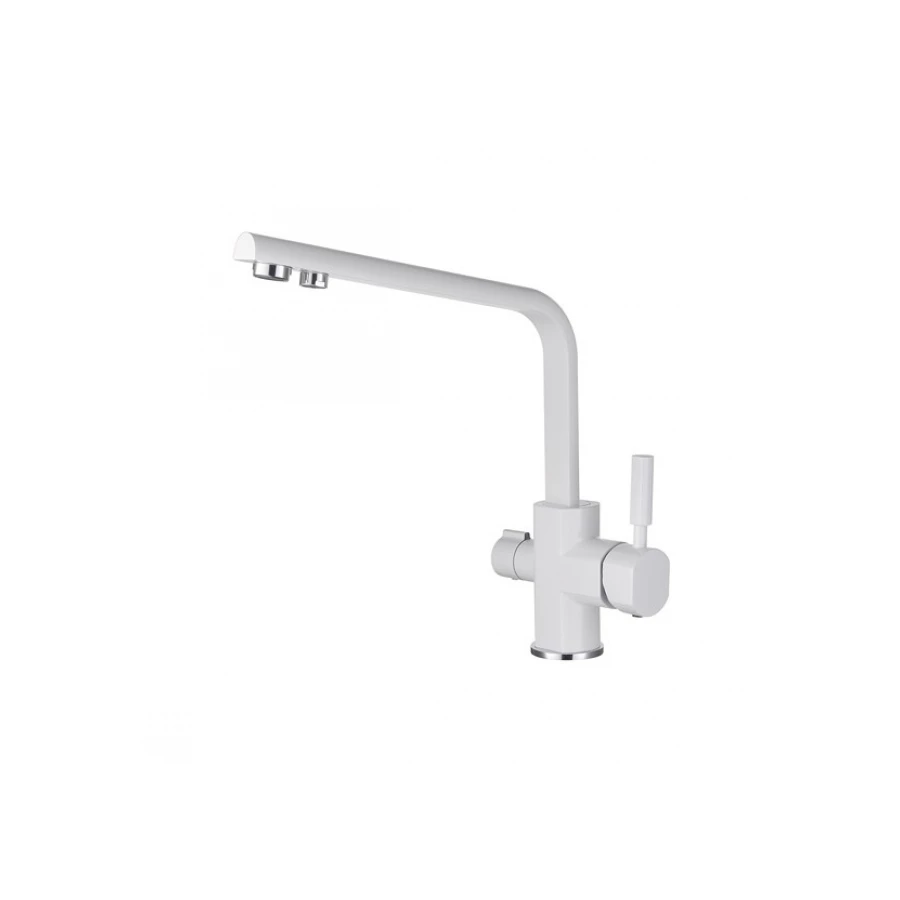Смеситель для кухонной мойки Kaiser Decor 40144-10 белый