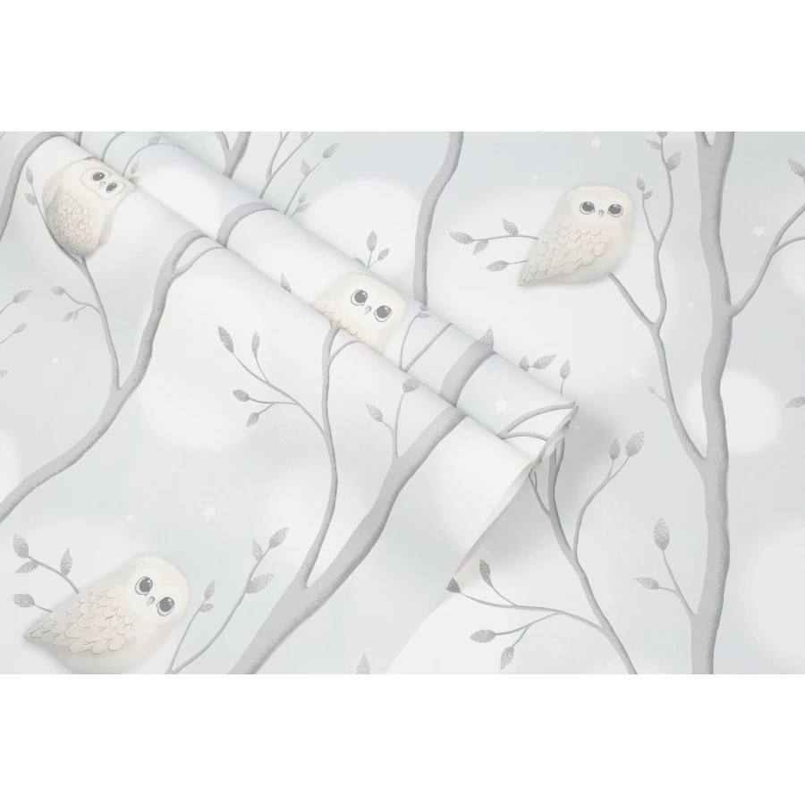 Обои флизелиновые Palitra Home Dream HomeColor серые HC72161-14 1,06х10,05 м