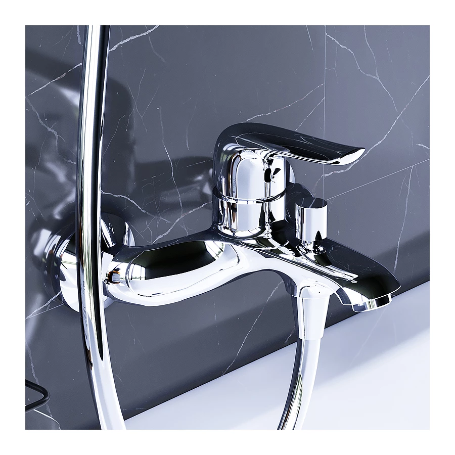 Смеситель для ванны и душа Damixa Palace Evo 321000000