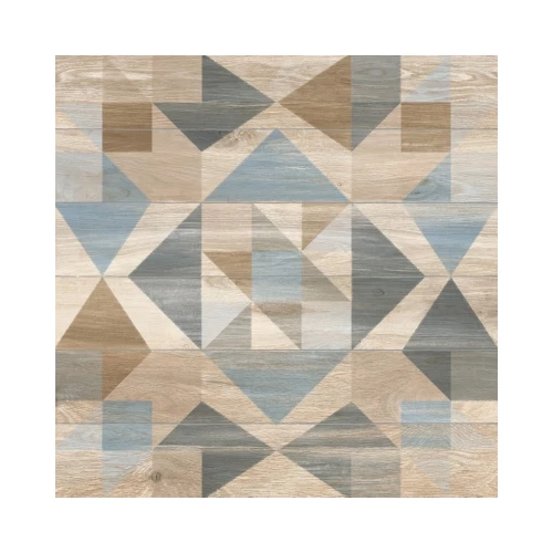 Керамогранит Vitra Bosco микс декор бежевый 60x60 см