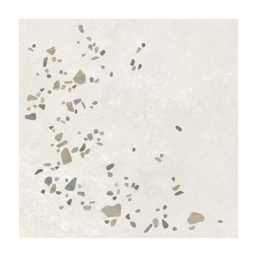 Декор из керамогранита Harmony Peronda Awen White Decor NT C R белый 3372840689 90х90 см