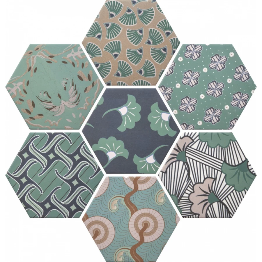 Керамогранит Cevica Good Vibes Mix Deco матовый многоцветный CV63880 15X15 см