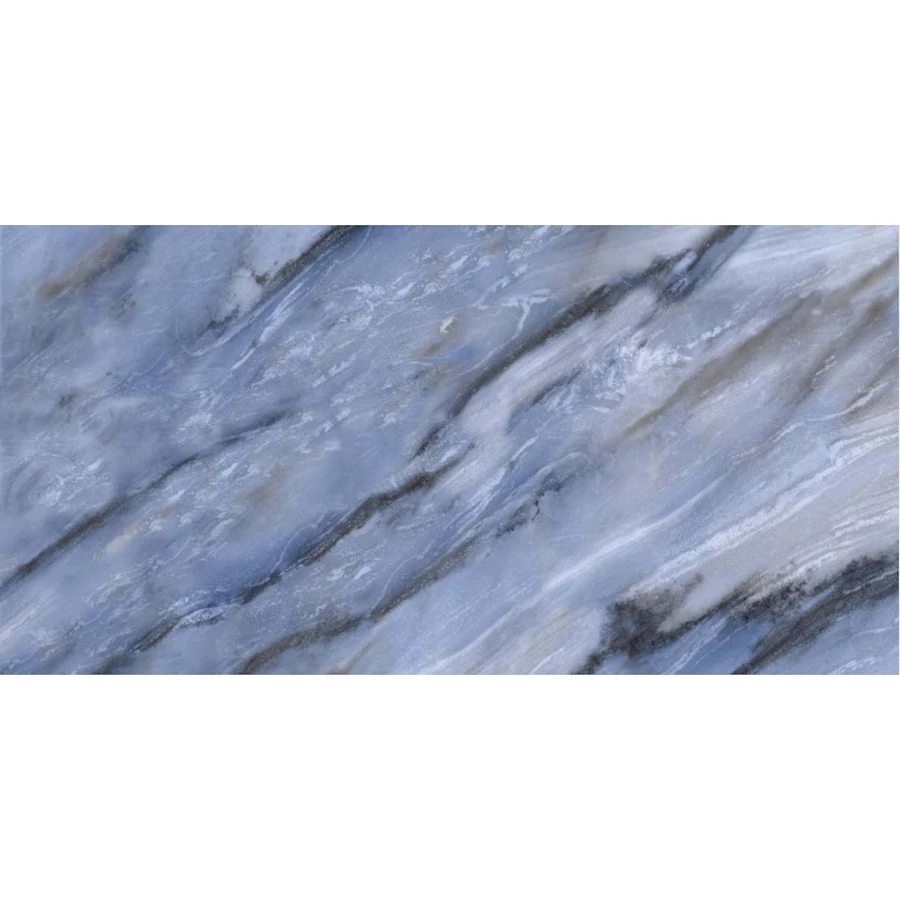 Керамогранит Infinity Ceramic Onda Azzurro High Glossy 120х60 см