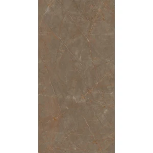 Керамогранит Ariostea Ultra Marmi Pulpis Bronze Lucidato Shiny 6 мм коричневый UM6L300641 300х150 см