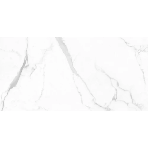 Керамогранит Cersanit Futura тонкий Deep Calacatta белый ректификат A17126 120х60 см