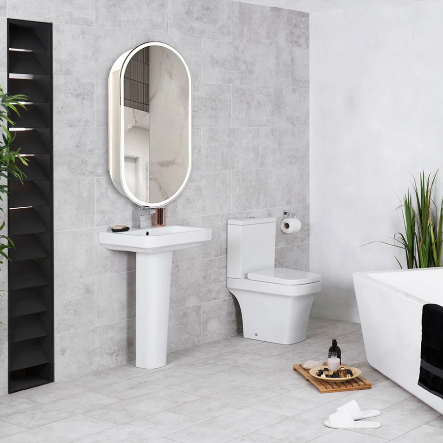 Зеркало-шкаф Azario Soho подсветка сенсорный выключатель с функцией диммера LED-00002515 50х100 см