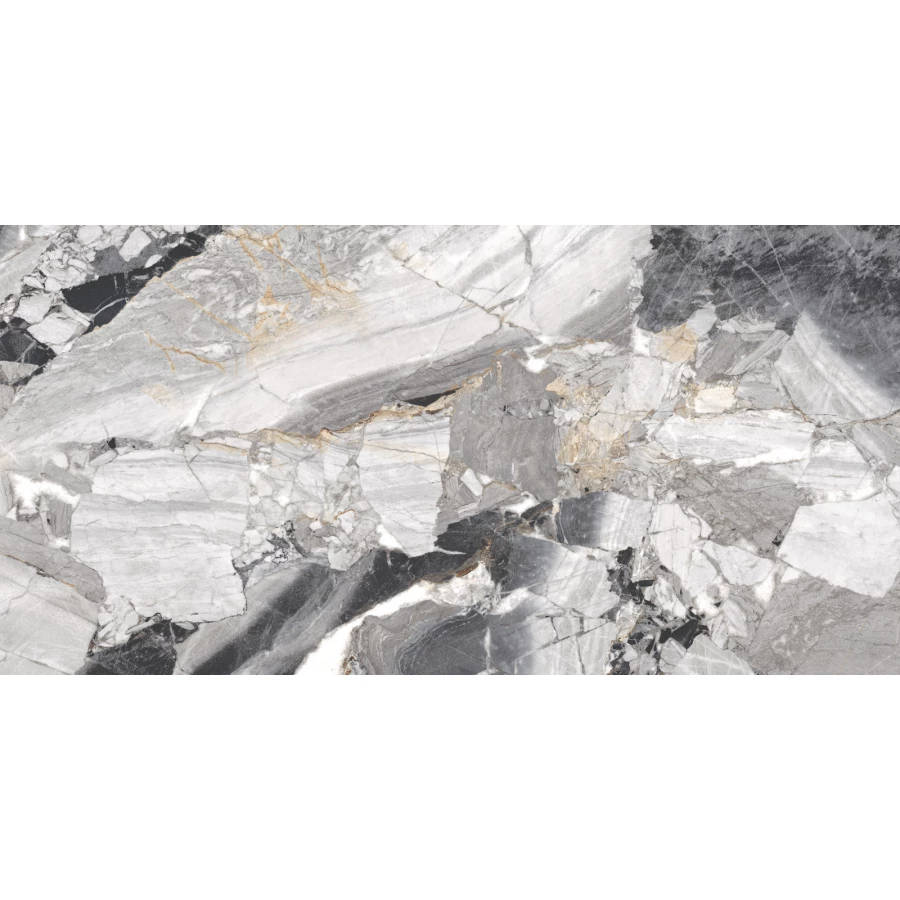 Керамогранит LCM Obsidian суперполированный серый 60120OBS55HG 120х60 см