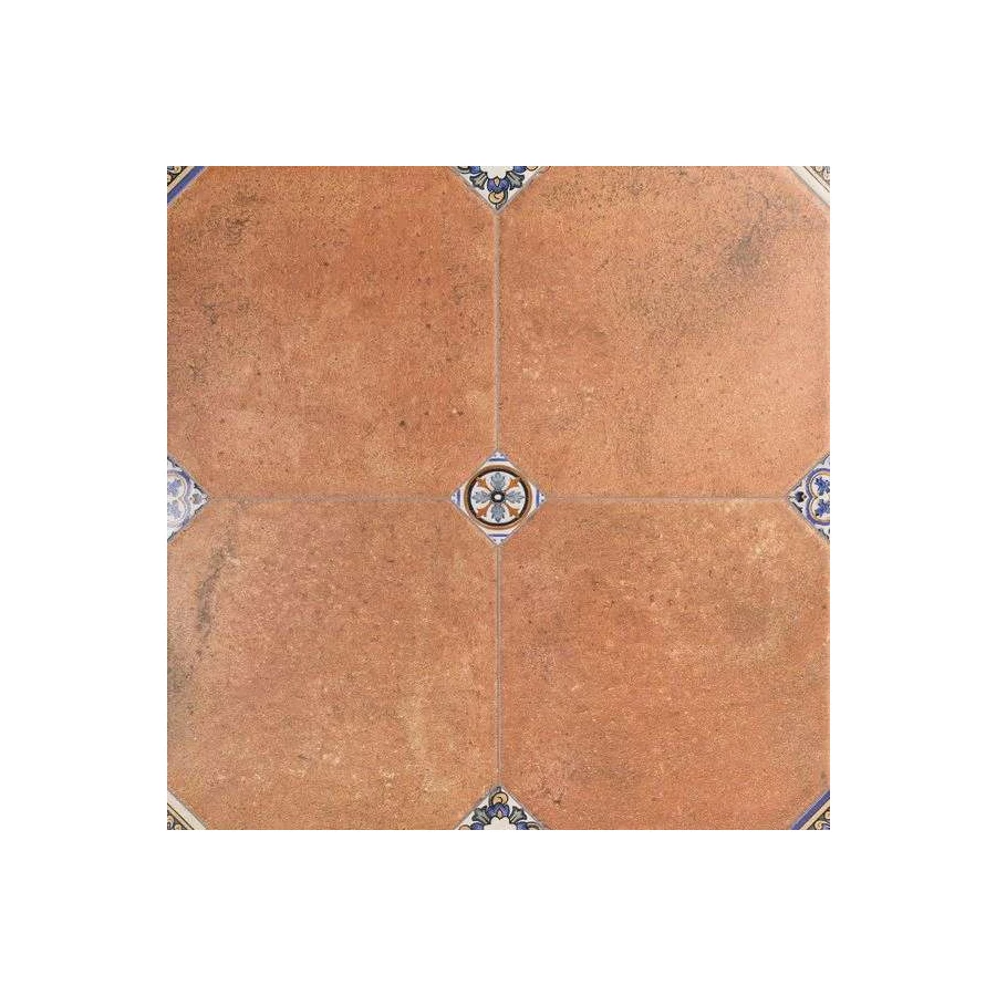 Керамогранит El Molino Manises Decor Cuero матовый коричневый 58x58 см