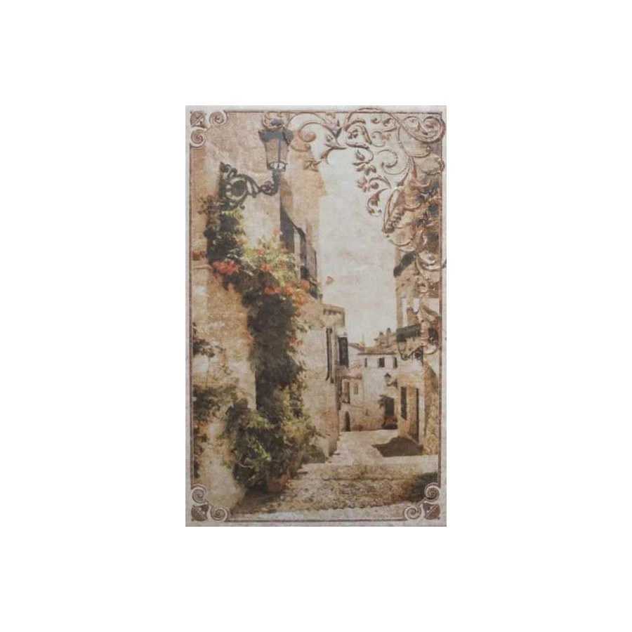 Декор Шахтинская плитка Palermo beige бежевый 02 010301001644 40х25 см