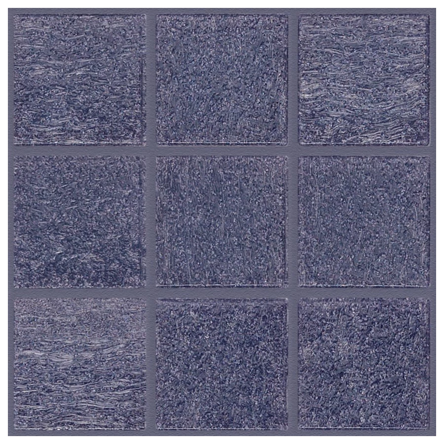 Мозаика стеклянная Trend Vitreo 173 2x2 глянцевая фиолетовая 173**-kg 31,6х31,6 см