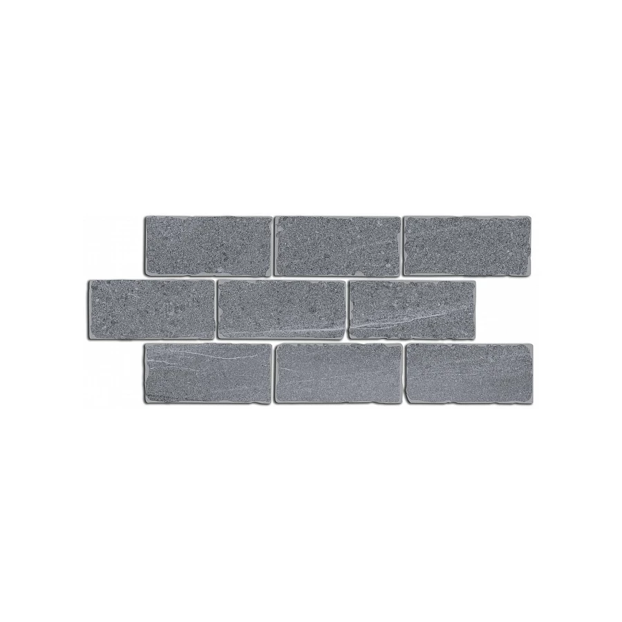 Бордюр Kerama Marazzi Роверелла серый мозаичный BR023 34,5х14,7 см