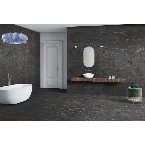 Керамогранит Realistik Alexandria Nero Sugar Carving 120х60 см