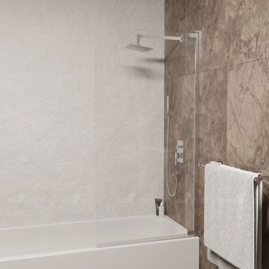 Шторка на ванну RGW SC-01 03110108-11 800 прозрачное