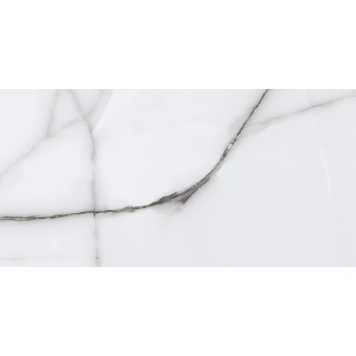 Керамогранит lamore Ceramic Gloss 60х120 Onyx Vista Gris глянцевый белый 60/120-046 120х60 см