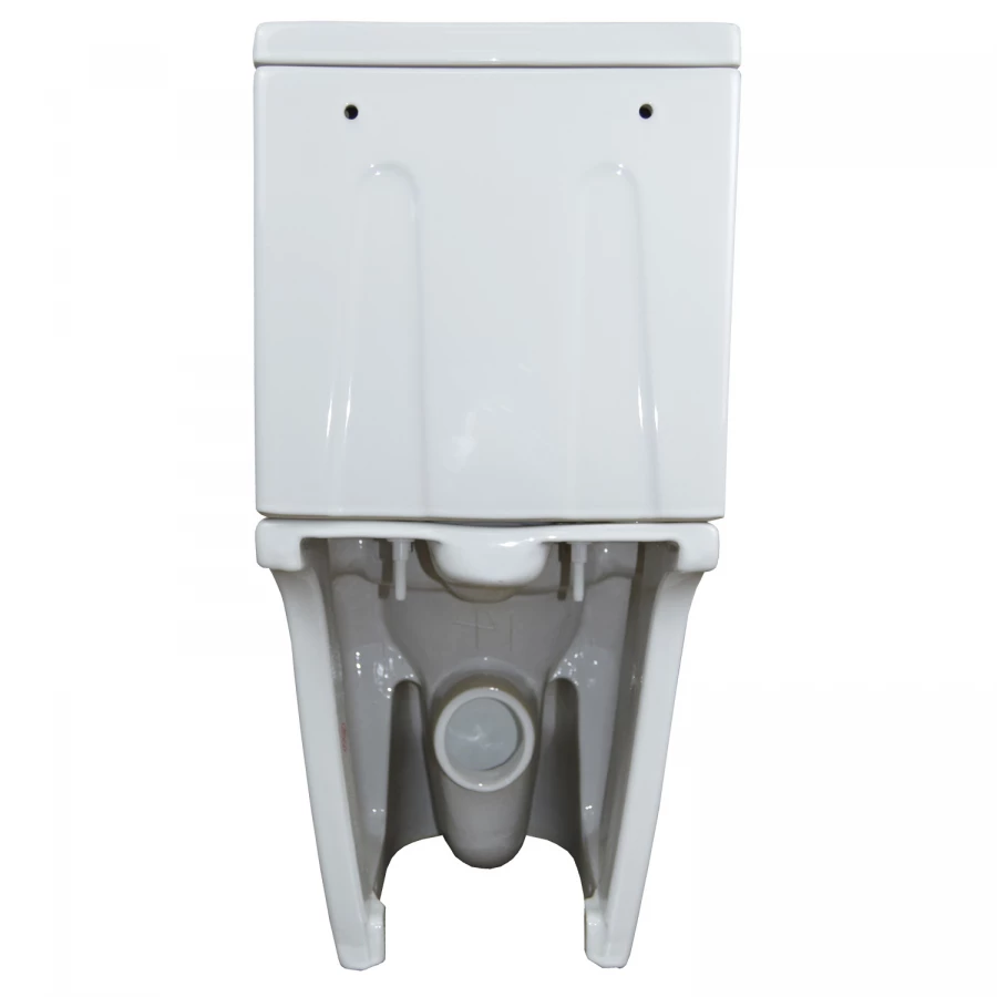 Унитаз напольный Azario Candy безободковый в комплекте с бачком и сиденьем микролифт AZ-1503B 37х62х78 см