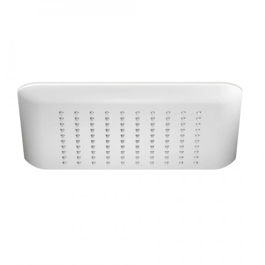 Верхний душ Nobili Polar white матовый белый AD139/122WM 24 см