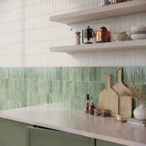 Плитка настенная DNA Calema Oval White Matt матовая белая 16х5,2 см