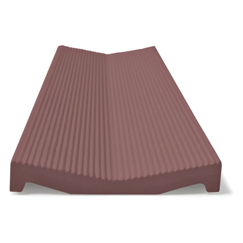 Плитка настенная Harmony Peronda Пикуе 3Д Боурдеаукс / Pique 3D Bourdeaux матовая бордовая 31056 40х10 см