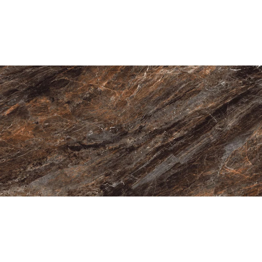 Керамогранит Bluezone Romano Versailles Brown High Glossy RP-185195 120x60 см