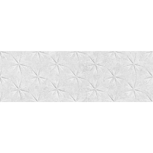 Плитка Saloni Markthal Graphic Light матовая белая 90x30 см