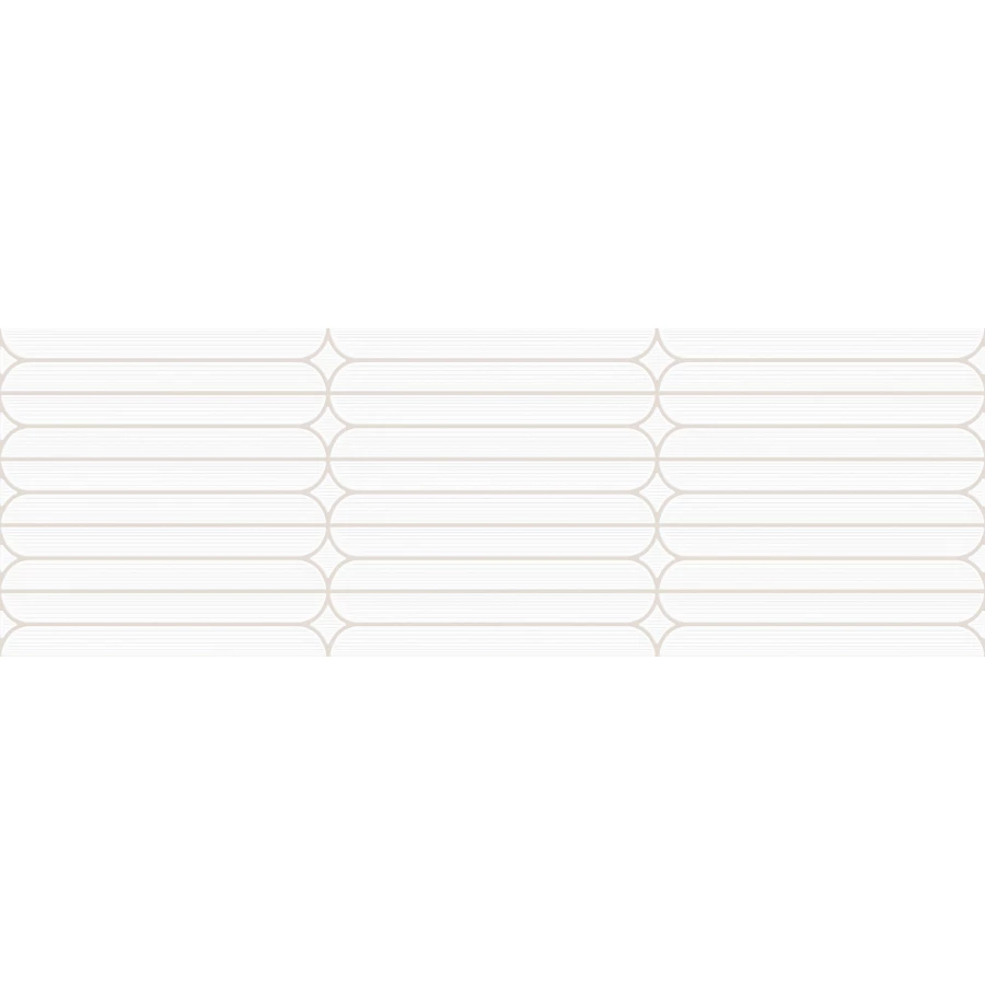 Плитка настенная Emigres Belle Blanco белая 74х24 см