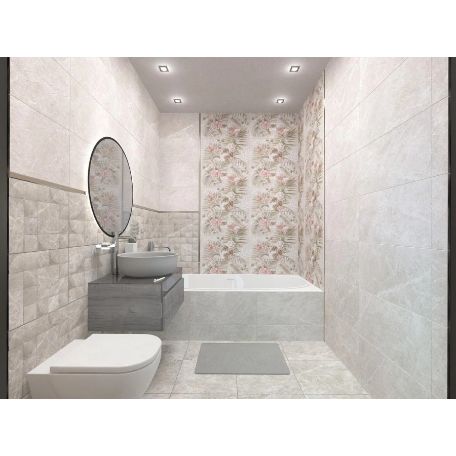 Плитка настенная Kerlife Livorno Fiori 2 63х31,5 см