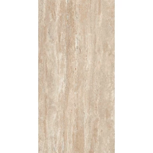Керамогранит Belleza Rizzoni Travertino Brown Velvet матовый бежевый 120х60 см