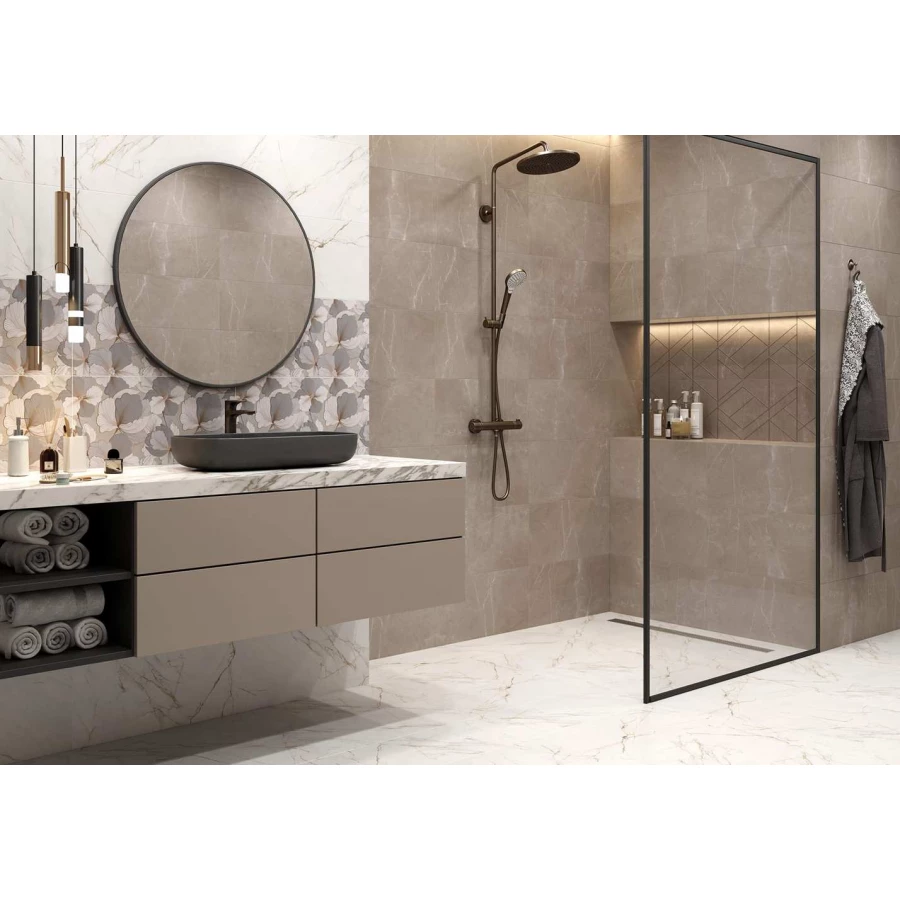 Керамогранит Lasselsberger Ceramics Блюм белый 6260-0016 60х30 см