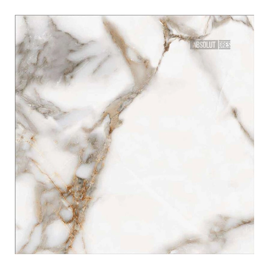 Керамогранит Absolut Gres Oro Bianco Gloss AB 1131G 60х60 см