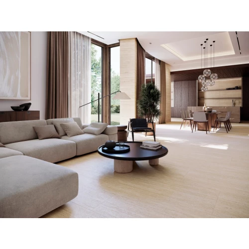 Декор Porcelanosa Таранто Марфил Десо / Taranto Marfil Deco матовый бежевый 100363913 150х59,6 см