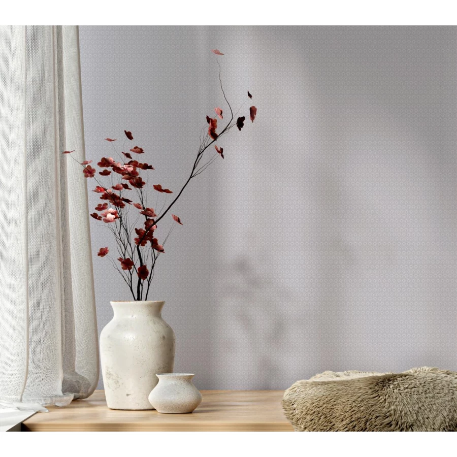 Обои флизелиновые Palitra Home Small pattern серые HC72364-44 1,06х10,05 м