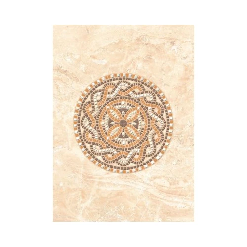 Декор Axima Непал D1 светло-бежевый 25х35 см