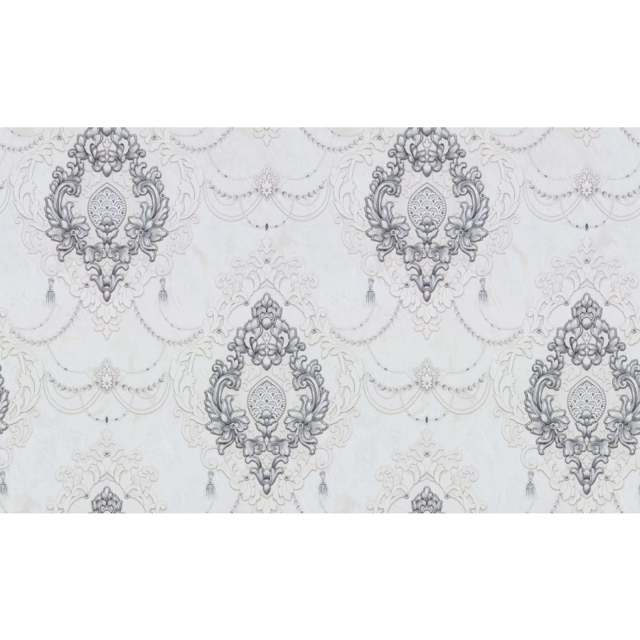 Обои флизелиновые Palitra Life Andijana серые PL72467-14 1,06х10,05 м