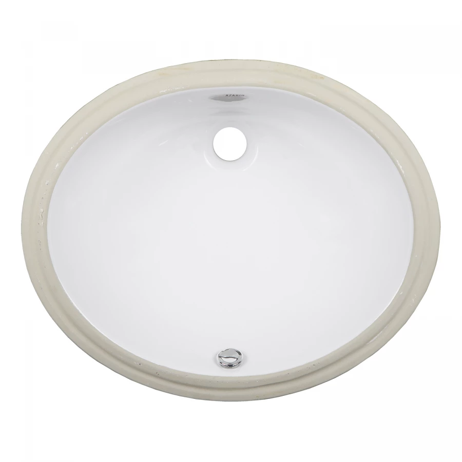 Раковина Azario встраиваемая снизу овальная белый матовый AZ-6005 51х42.5х21 см