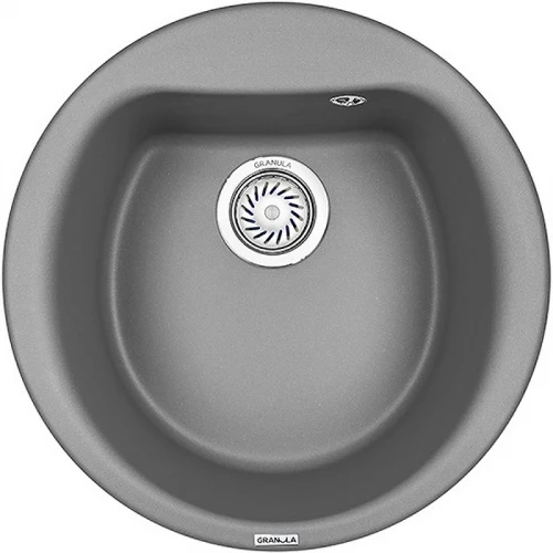 Кухонная мойка Granula 5101, АЛЮМИНИУМ 50х50 см