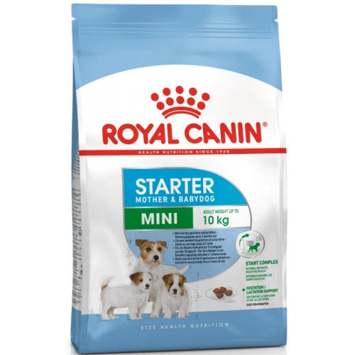 Корм для щенков до 2-х месяцев Royal Canin mini starter беременных и кормящих сук 1 кг